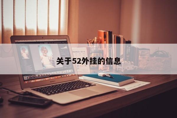 关于52外挂的信息